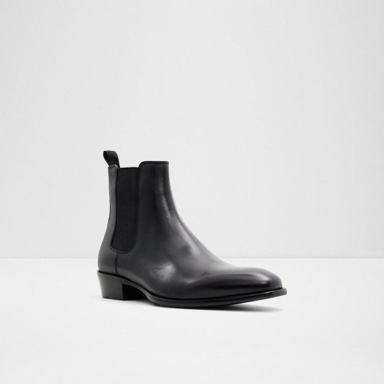 New Arrival Priawyn Chelsea Boot Black Leather Embossed Aldo Fashion