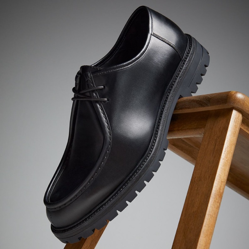 Fashion Aldo Black Prime Oxford Shoe Cup Sole