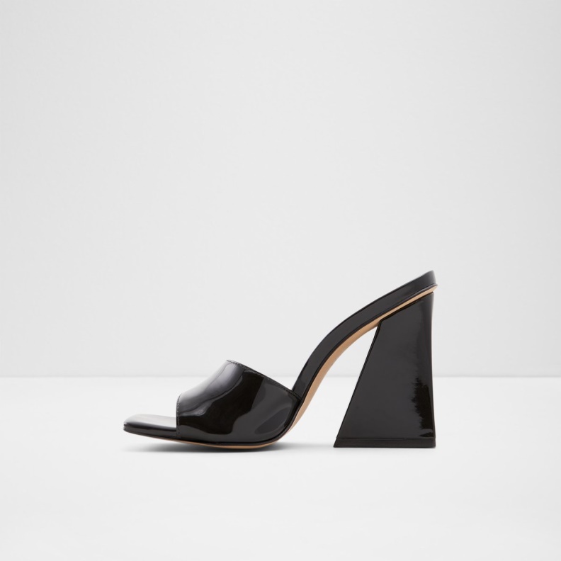 Fashion Aldo Prisma High Heel Mule Black