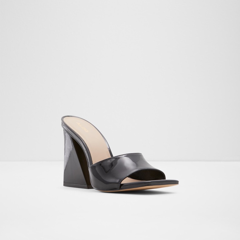 Fashion Aldo Prisma High Heel Mule Black