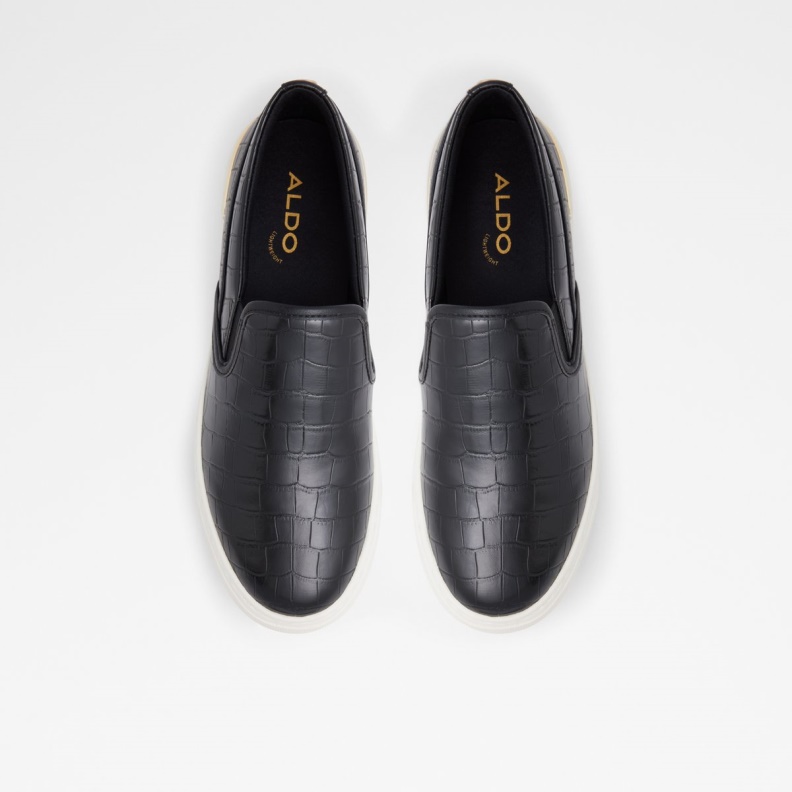 Black Quarta Low Top Sneaker Cup Sole Aldo Fashion