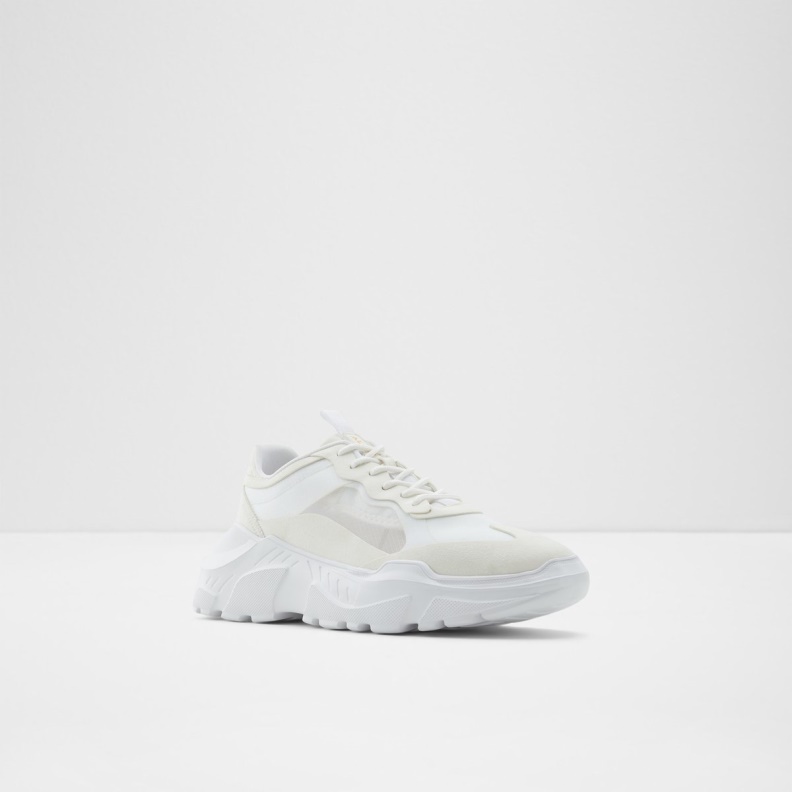 Fashion White Quicksole Low Top Sneaker Jogger Sole Aldo