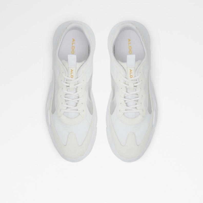 Fashion White Quicksole Low Top Sneaker Jogger Sole Aldo