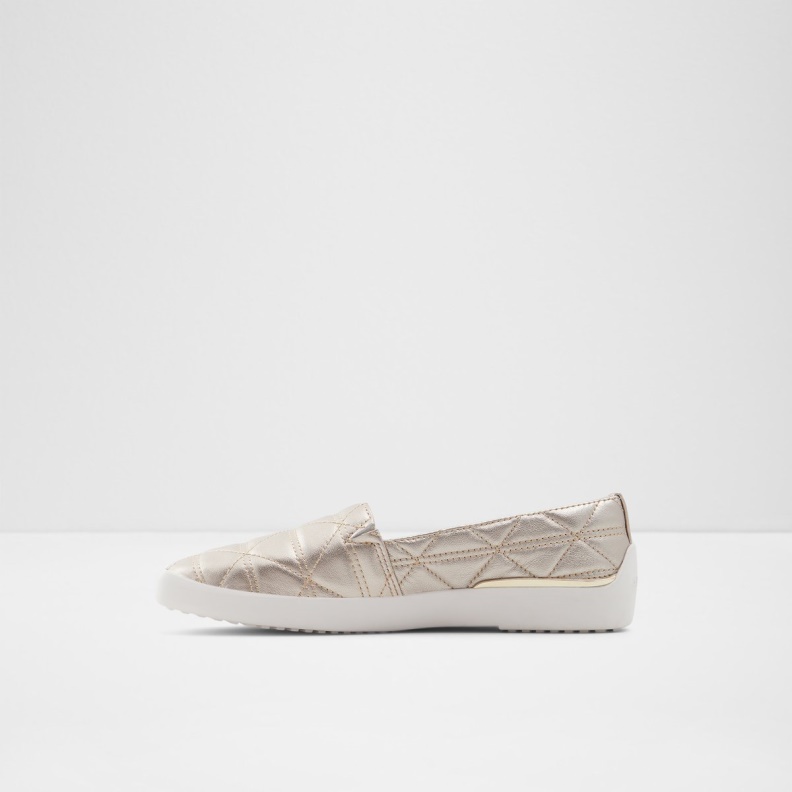 Fashion Silver Quilten Slip On Aldo