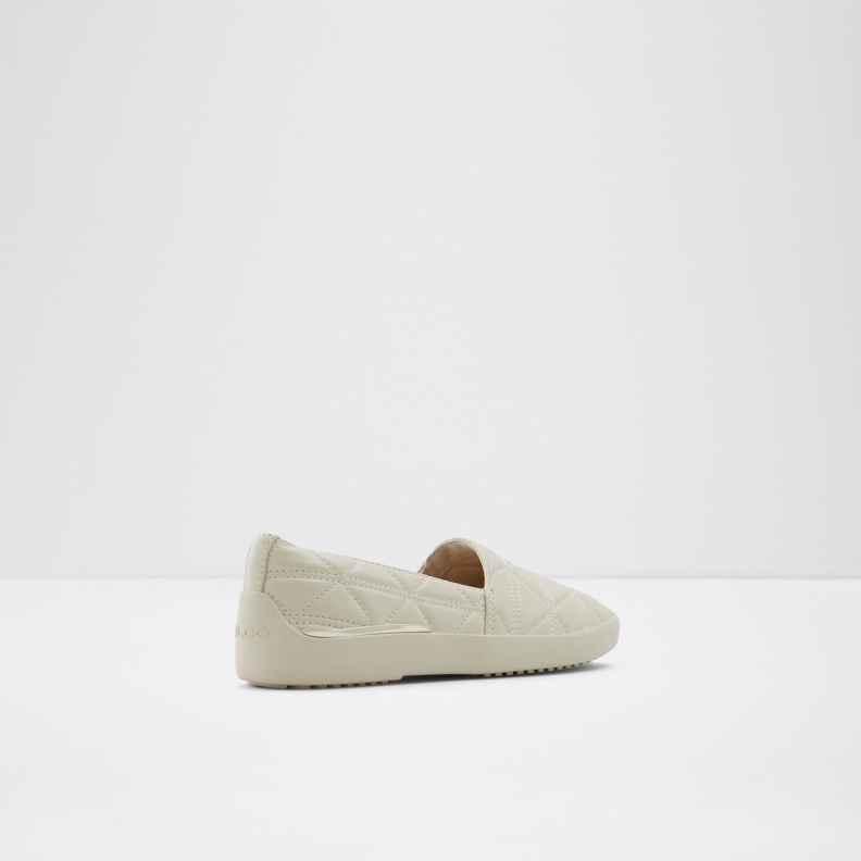 White Quilten Slip On Aldo Fashion