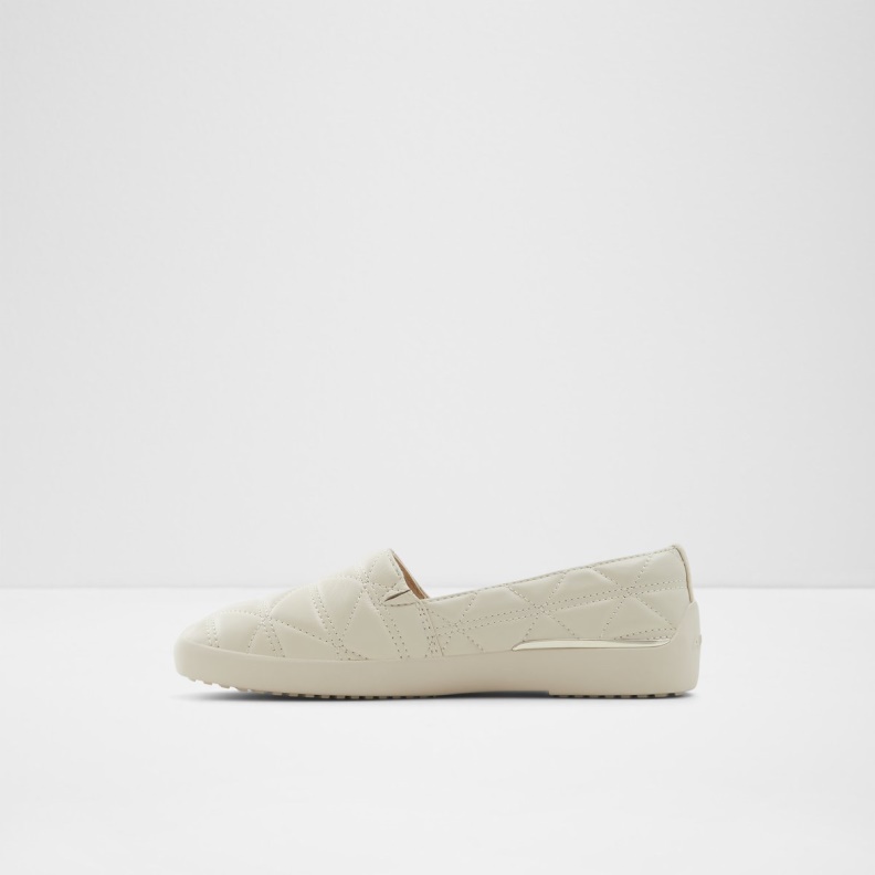 White Quilten Slip On Aldo Fashion