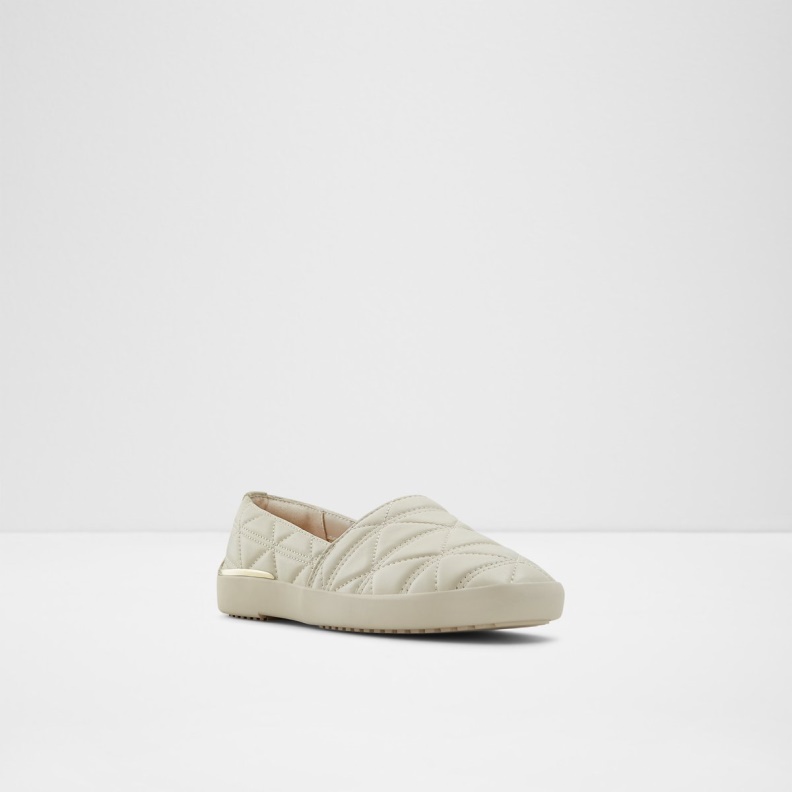 White Quilten Slip On Aldo Fashion