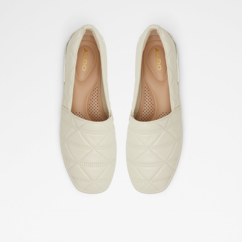 White Quilten Slip On Aldo Fashion