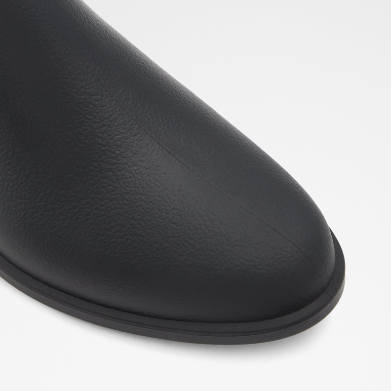 Black Synthetic Rubber Aldo Fashion Rain Chelsea Rain Boot