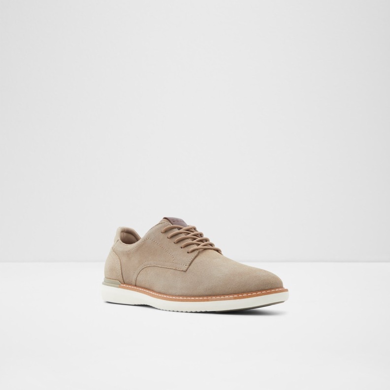 Fashion Dark Beige Aldo Rakersgrip Oxford Shoe