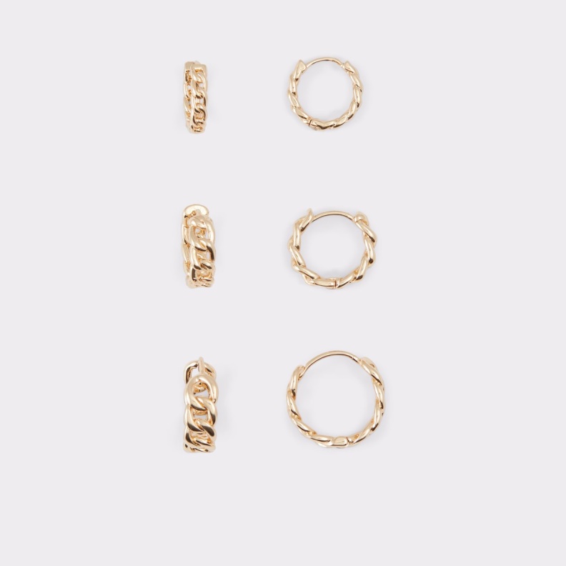 Aldo Last Chance Ranadar Earrings Gold Fashion