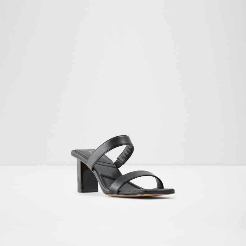 Black Fashion Aldo Ranalassi Heeled Mule