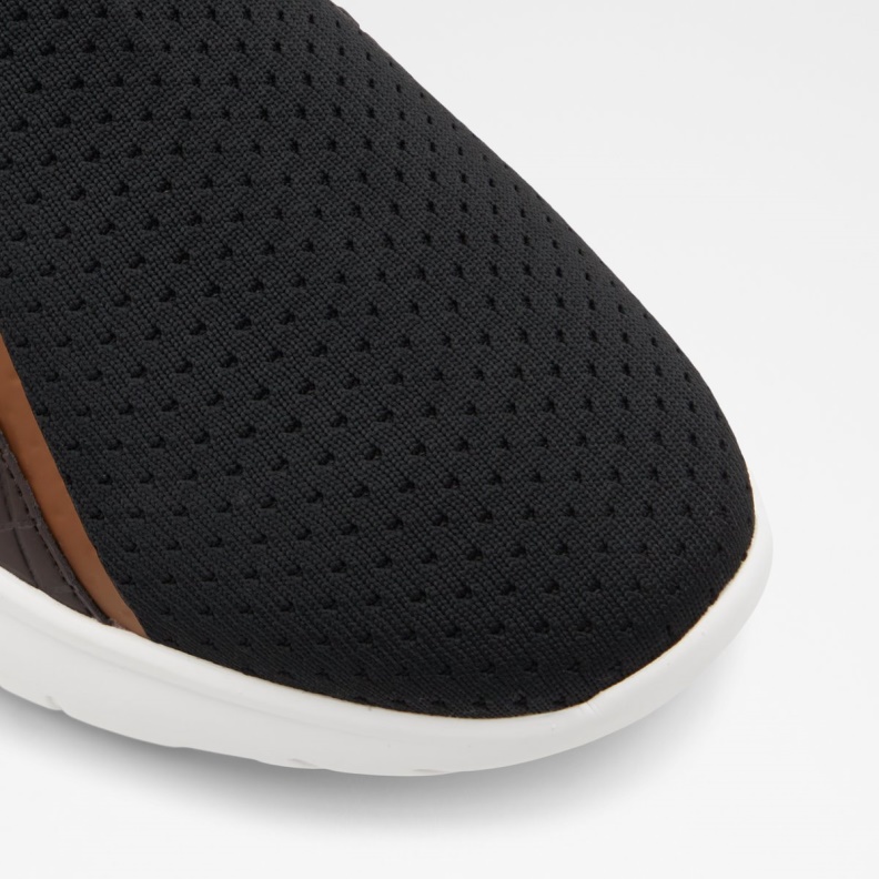 Black Textile Knit Ranga Jogger Sole Sneaker Fashion Aldo