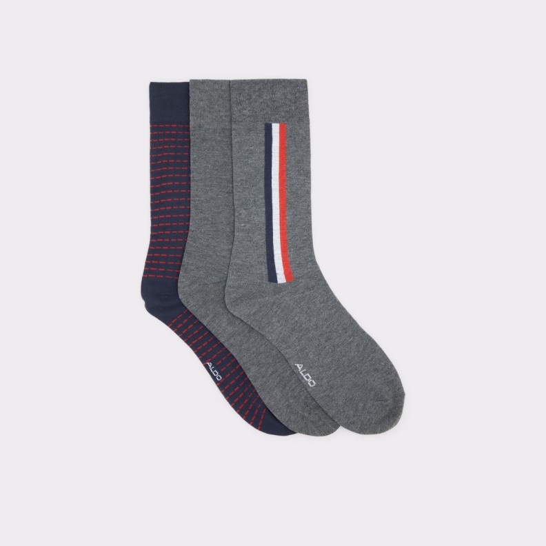 Aldo Fashion Reath Socks Red