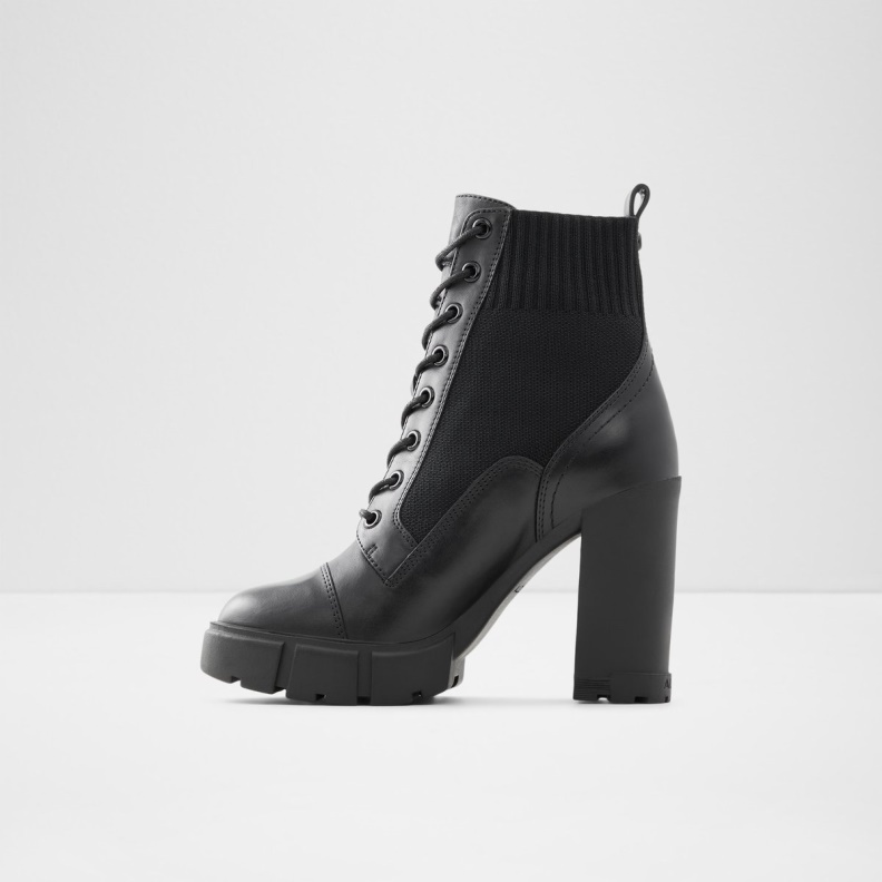 Rebel Combat Boots Lug Sole Black Aldo Fashion