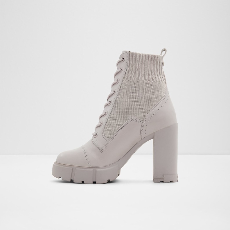 Rebel Combat Boots Lug Sole Aldo Fashion Gray