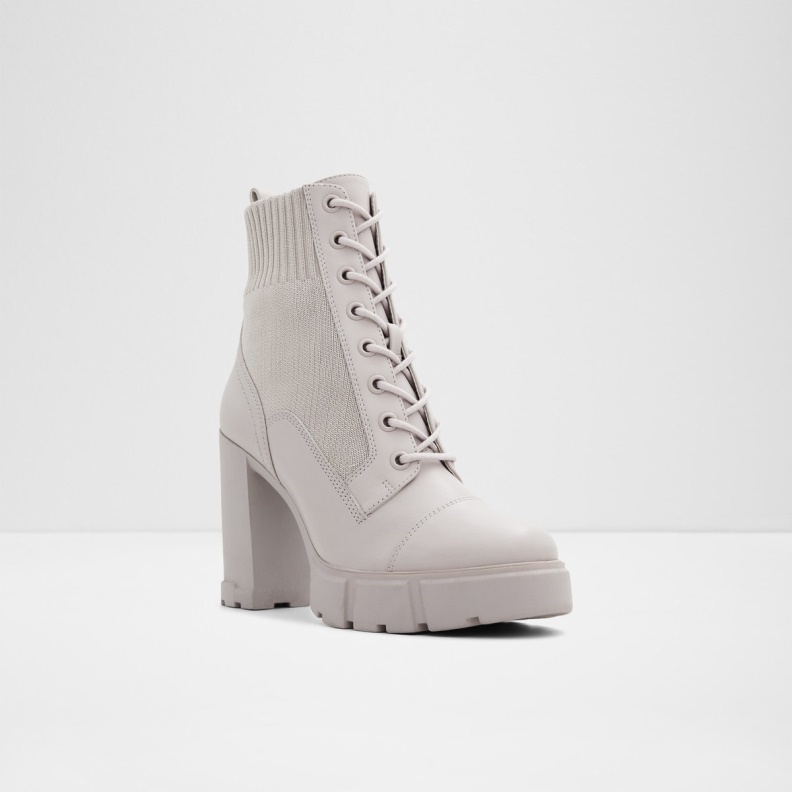 Rebel Combat Boots Lug Sole Aldo Fashion Gray