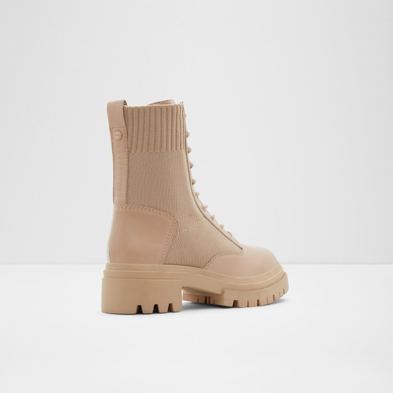 Reflow Combat Ankle Boot Lug Sole Fashion Aldo Bone