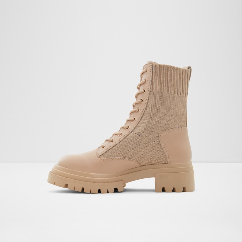Reflow Combat Ankle Boot Lug Sole Fashion Aldo Bone