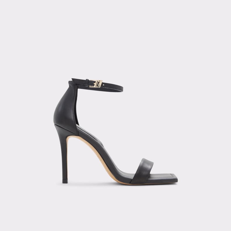 Fashion Black New Arrival Renza Ankle Strap Heeled Sandal Stiletto Heel Aldo