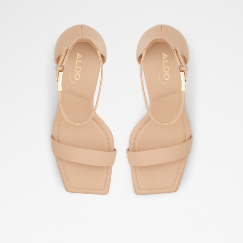 Fashion Bone New Arrival Renza Ankle Strap Heeled Sandal Stiletto Heel Aldo