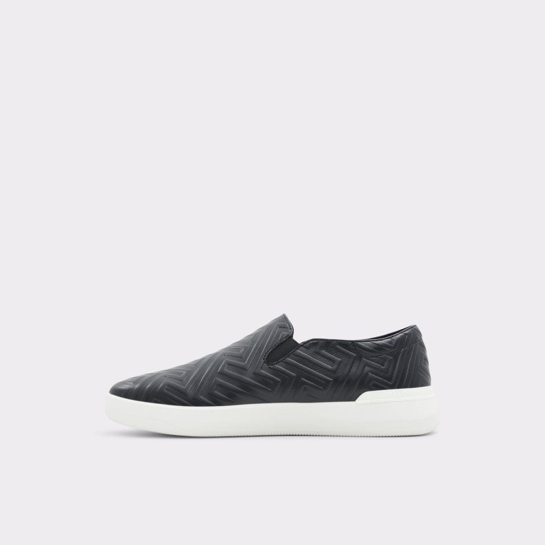 New Arrival Reo Slip-On Sneaker Cup Sole Black Synthetic Embossed Aldo Fashion
