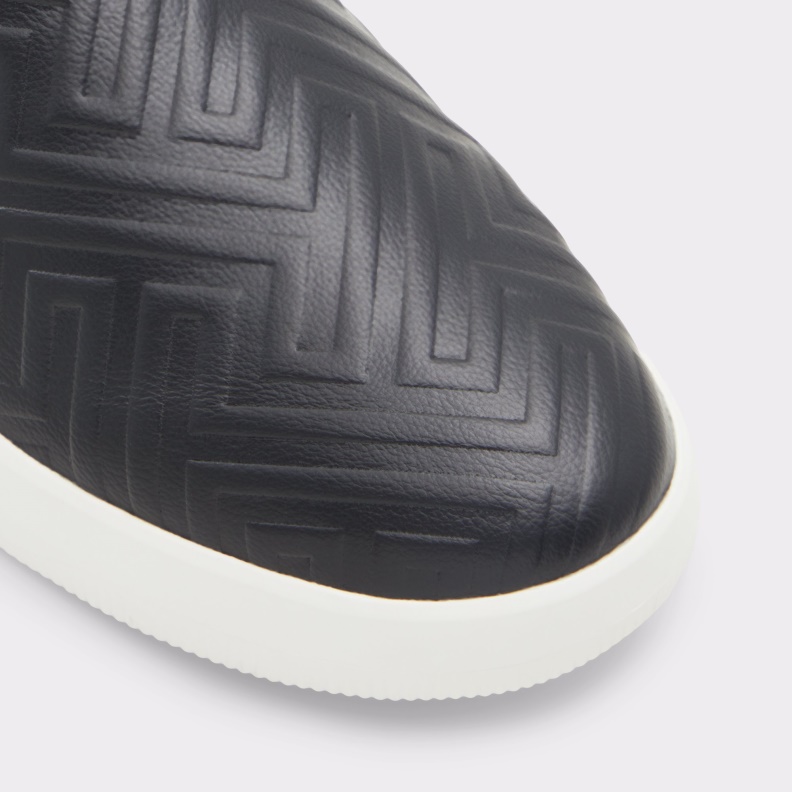 New Arrival Reo Slip-On Sneaker Cup Sole Black Synthetic Embossed Aldo Fashion