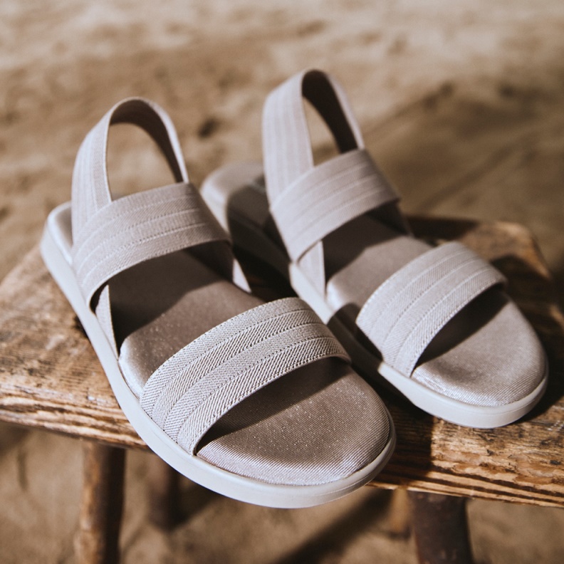 Fashion Aldo Brown Reposa Sling Back Flat Sandal