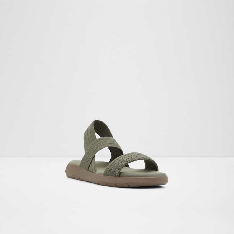 Fashion Khaki Aldo Reposa Sling Back Sandal