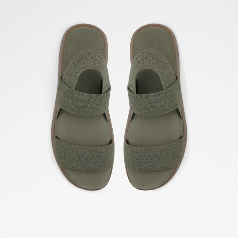 Fashion Khaki Aldo Reposa Sling Back Sandal