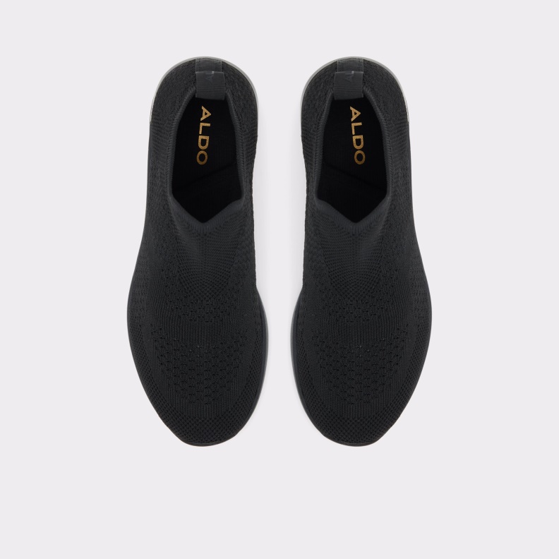 Black Aldo Fashion Revictaa Wedge Sneaker Wedge Heel