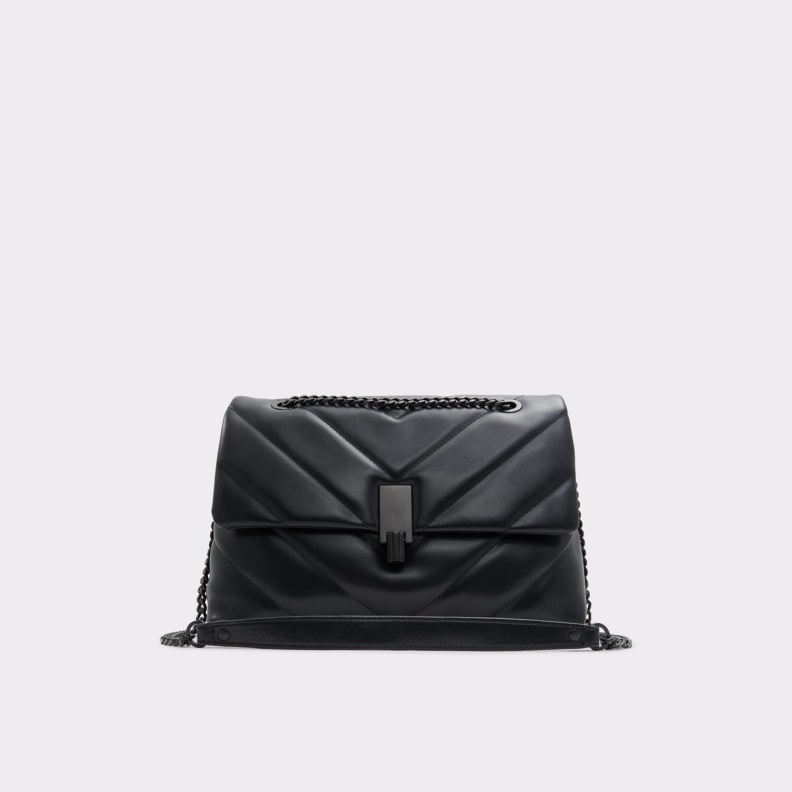 Black Synthetic Crinkle New Arrival Rhiladiaax Crossbody Bag Fashion Aldo