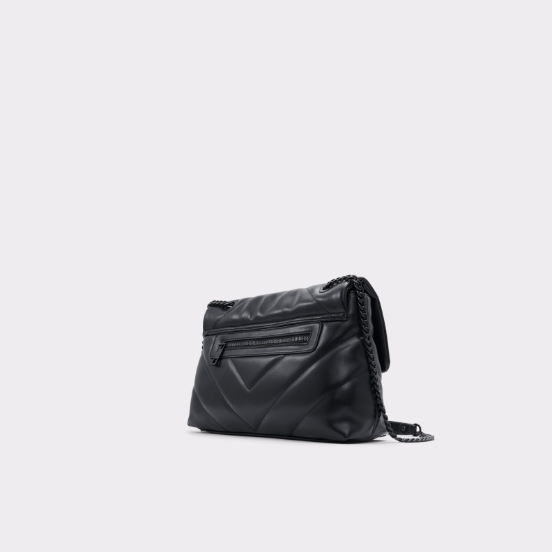 Black Synthetic Crinkle New Arrival Rhiladiaax Crossbody Bag Fashion Aldo