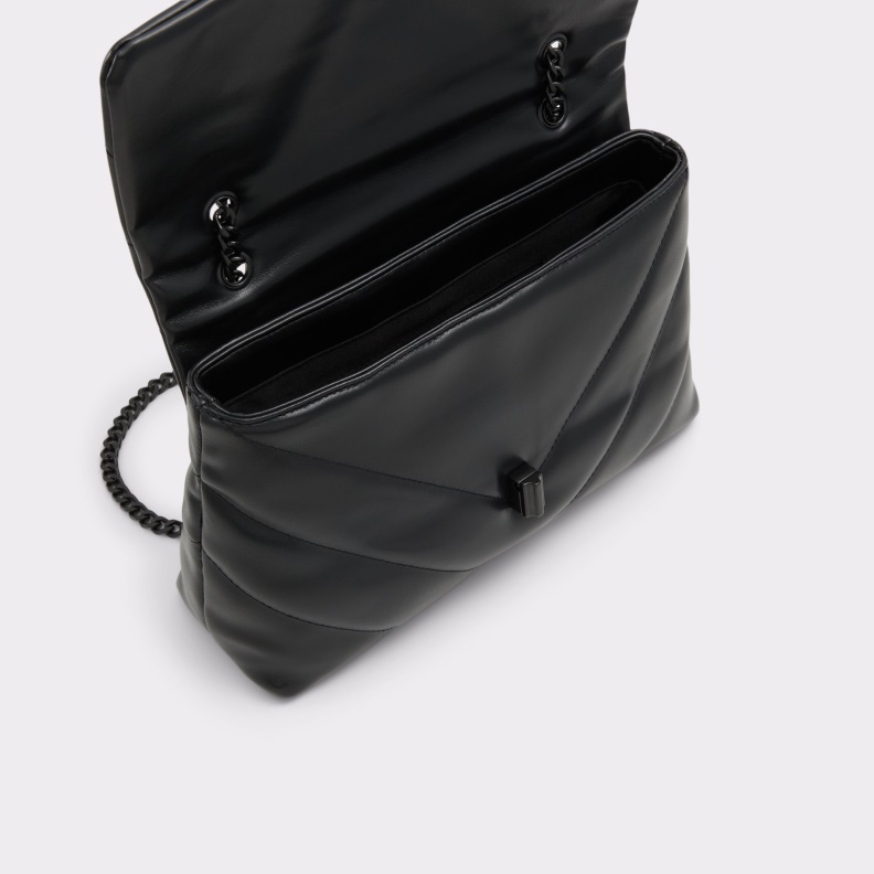 Black Synthetic Crinkle New Arrival Rhiladiaax Crossbody Bag Fashion Aldo