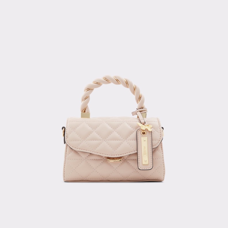 Aldo Fashion Light Pink Sold Out Ribands Top Handle Bag