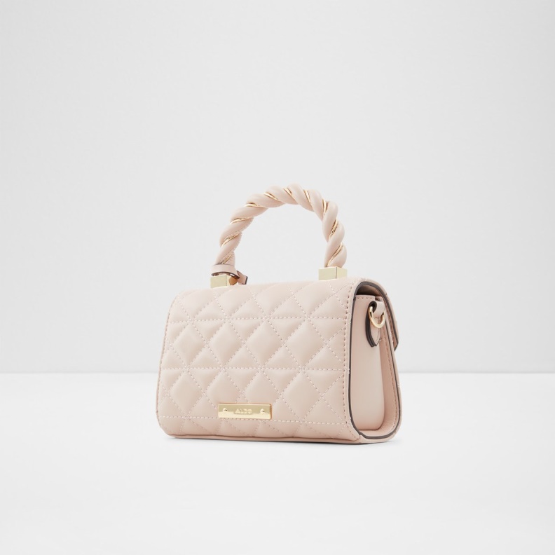 Aldo Fashion Light Pink Sold Out Ribands Top Handle Bag