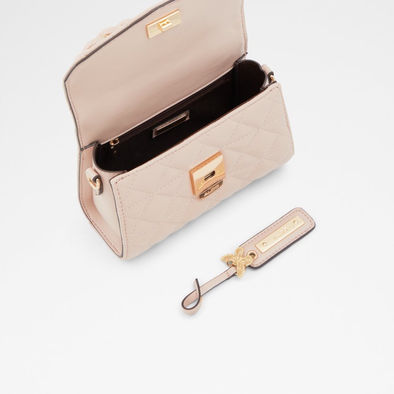 Aldo Fashion Light Pink Sold Out Ribands Top Handle Bag