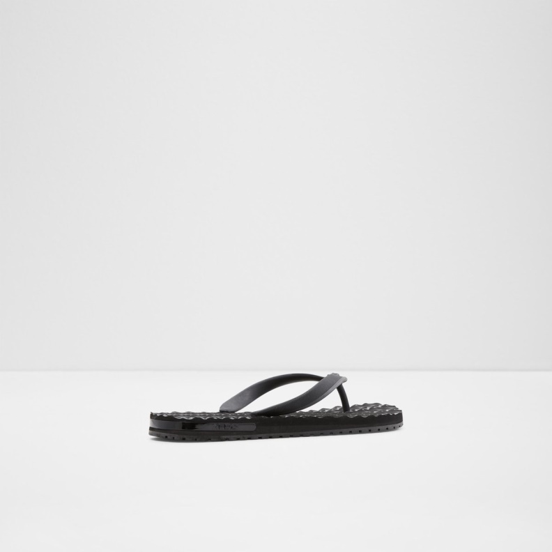 Aldo Rickle Flip Flops Black Fashion