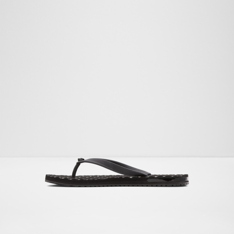 Aldo Rickle Flip Flops Black Fashion