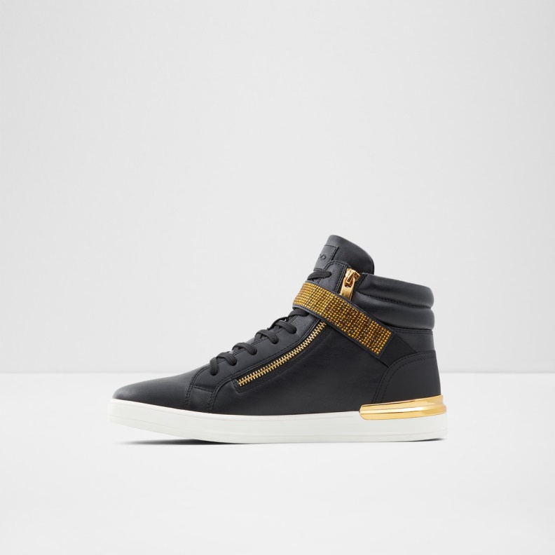 Black Aldo Fashion Roger High Top Sneaker