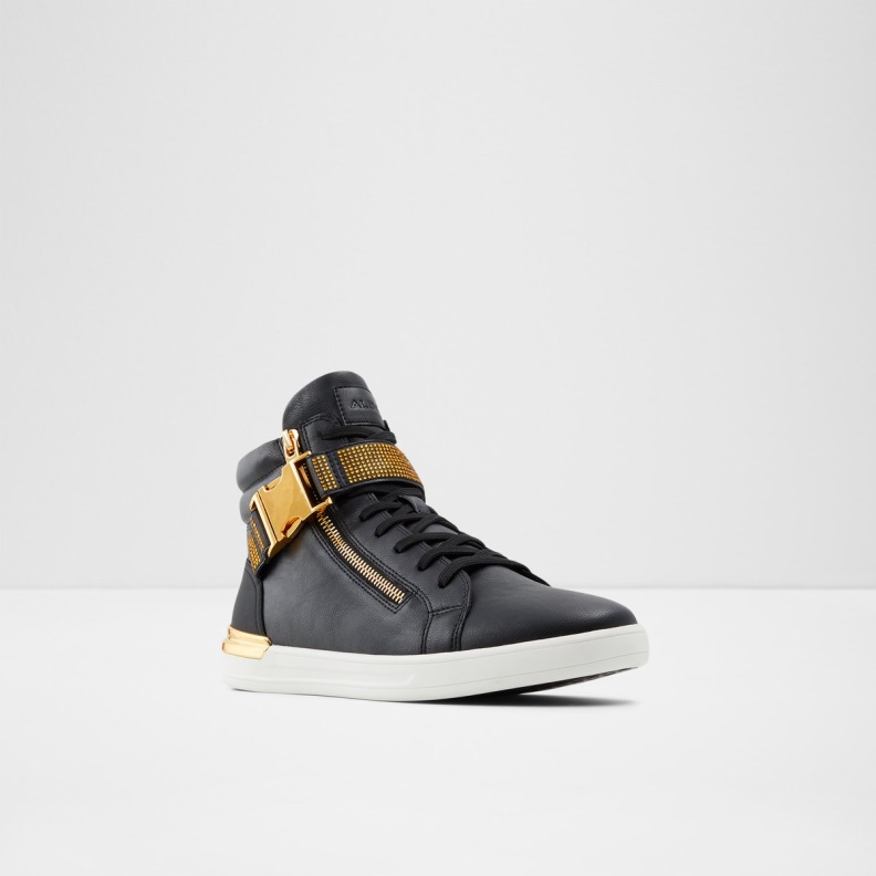 Black Aldo Fashion Roger High Top Sneaker