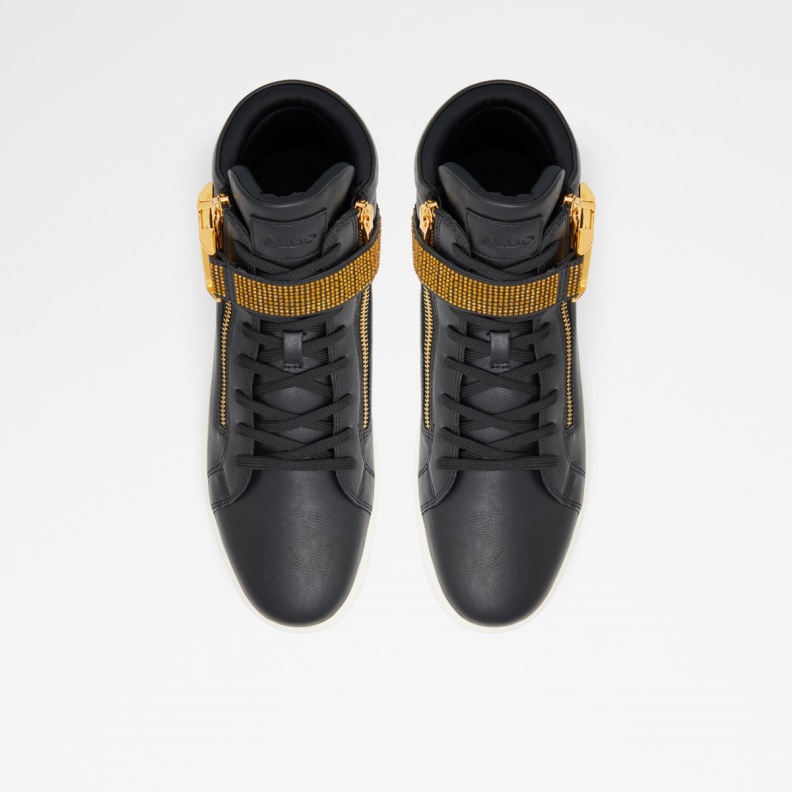 Black Aldo Fashion Roger High Top Sneaker