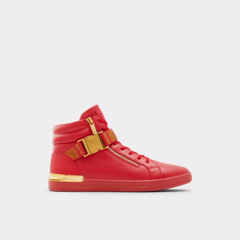 Roger High Top Sneaker Red Aldo Fashion