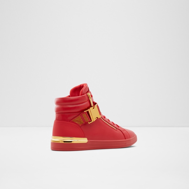 Roger High Top Sneaker Red Aldo Fashion