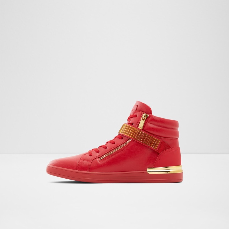 Roger High Top Sneaker Red Aldo Fashion