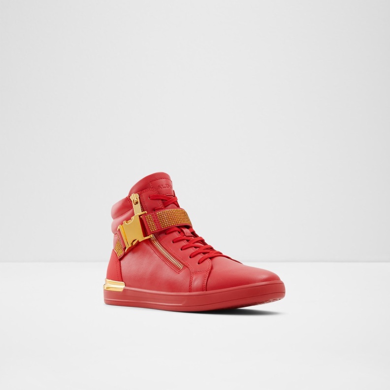 Roger High Top Sneaker Red Aldo Fashion