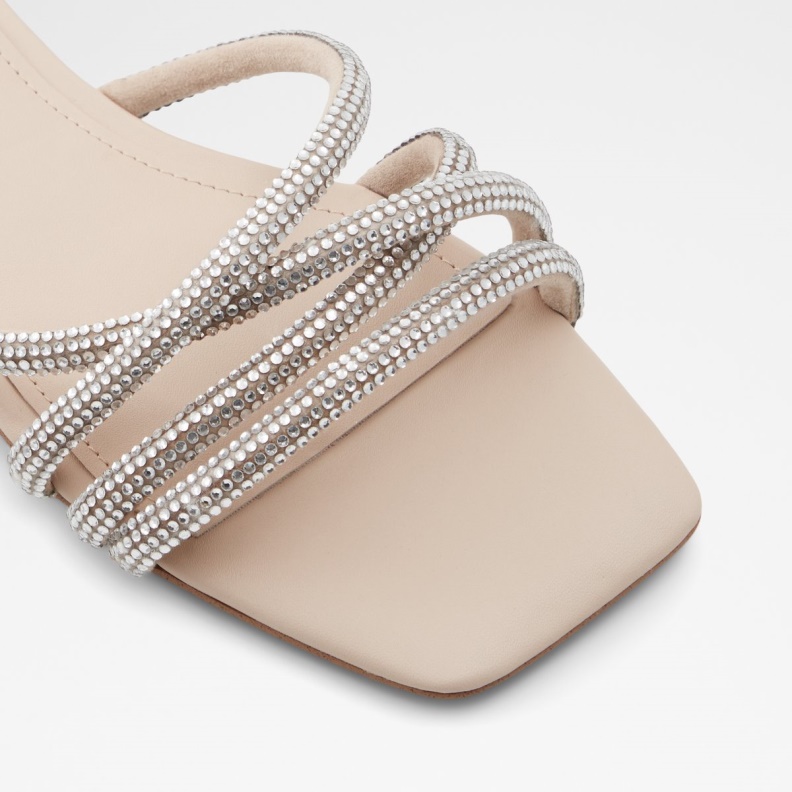 Aldo Fashion Rossie Slide Sandal Light Beige