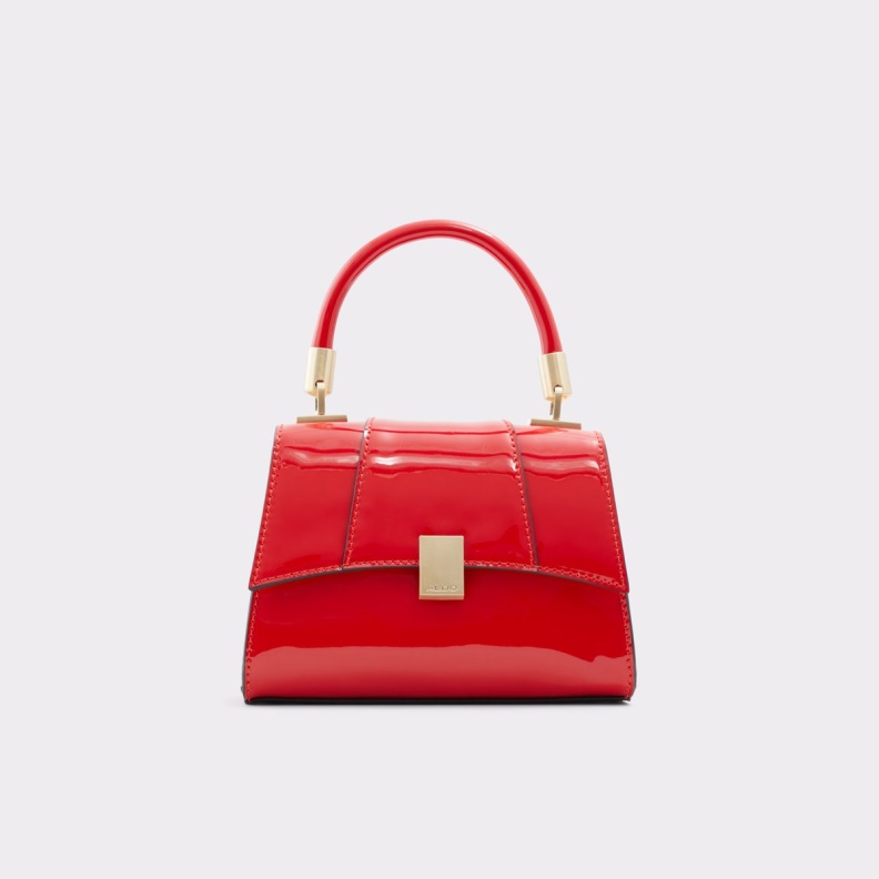 Fashion Red Rotorua Top Handle Bag Aldo
