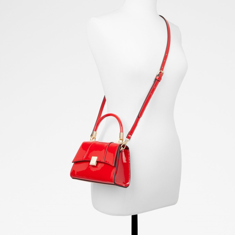 Fashion Red Rotorua Top Handle Bag Aldo