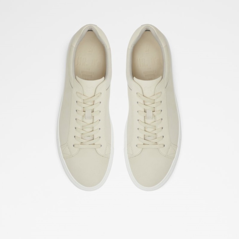 Weißes Leder Glattes Saidreau Aldo Fashion